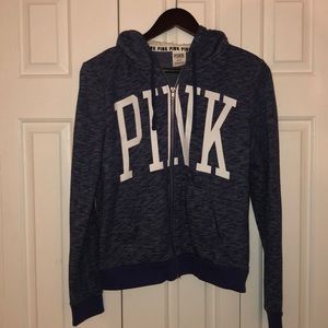 Pink zip up hoodie!